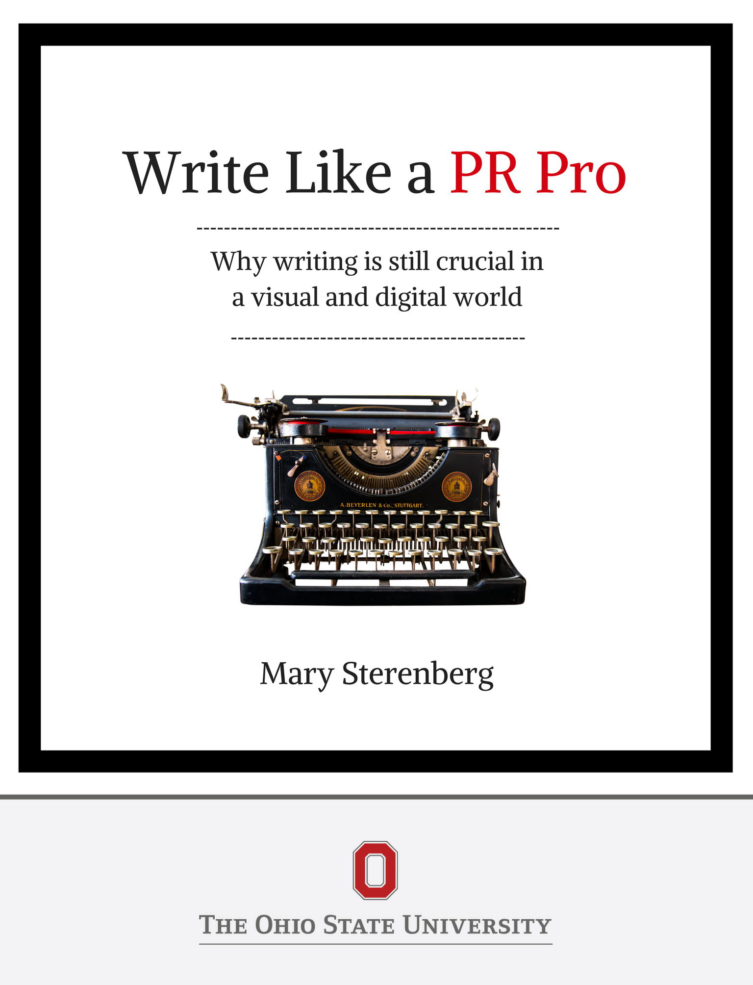 Write Like a PR Pro