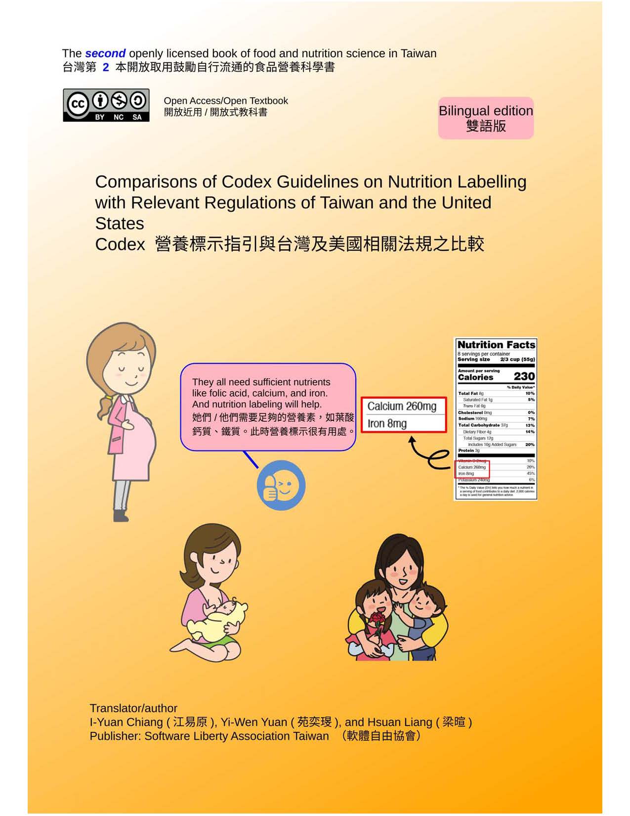 Comparisons of the Codex Alimentarius Principles of Nutrition Labelling and Relevant Guidelines of Taiwan and the United States