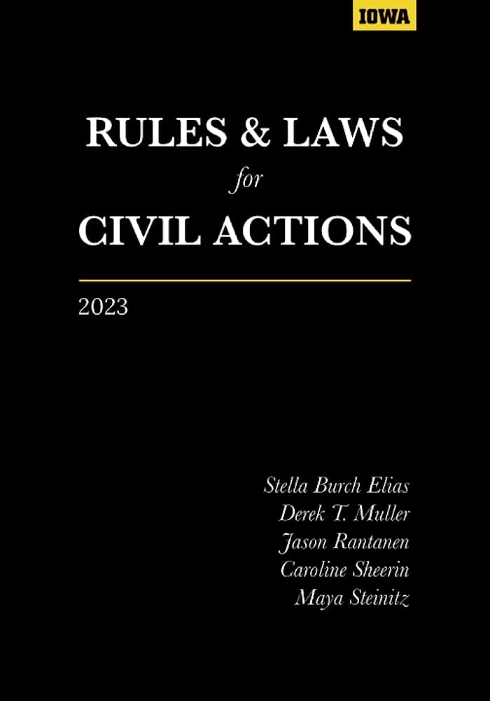 Rules and Laws for Civil Actions: 2023