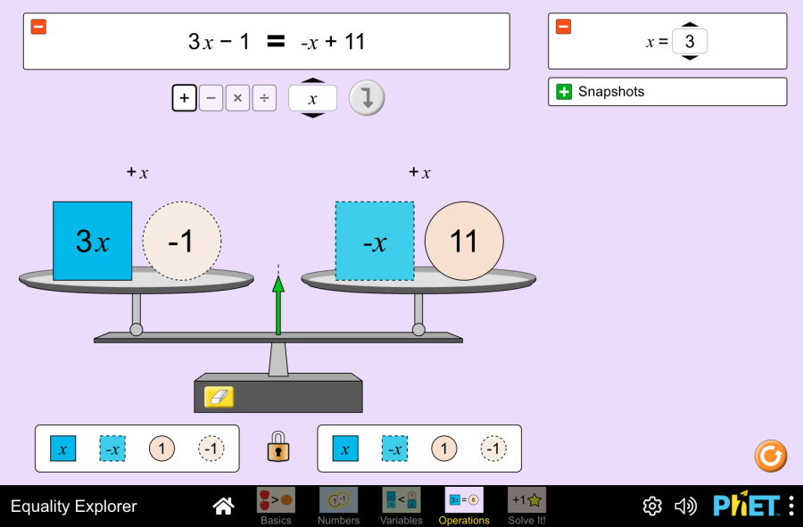 Equality explorer: basics