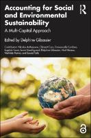Accounting for Social and Environmental Sustainability: A Multi-Capital Approach