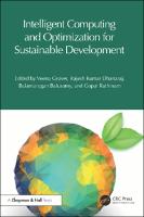 Intelligent Computing and Optimization for Sustainable Development 