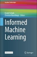 Informed Machine Learning Informed Machine Learning