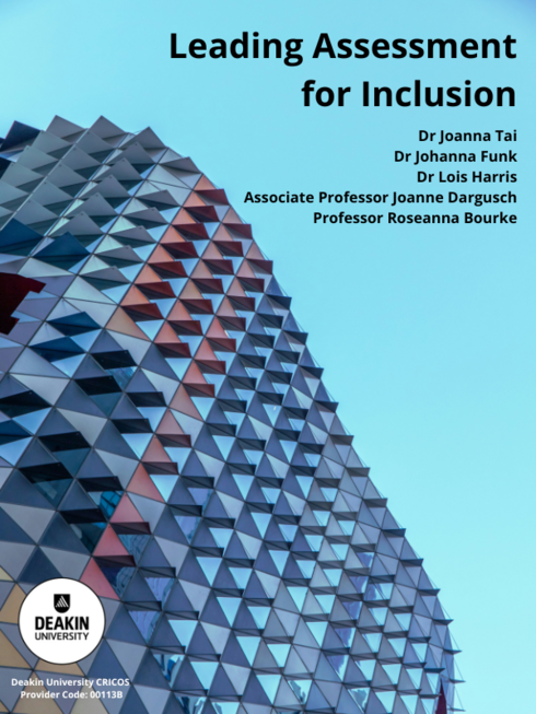 Leading Assessment for Inclusion Leading Assessment for Inclusion