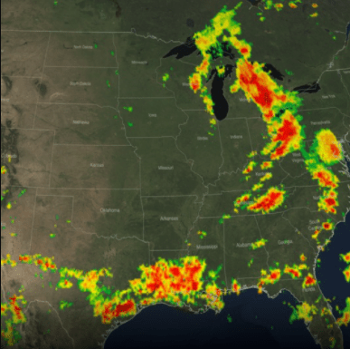 Middle School Simulations - Precipitation Rates USA Simulation Middle School Simulations - Precipitation Rates USA Simulation