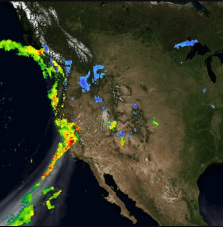 Middle School Simulations - Atmospheric River Global Simulation