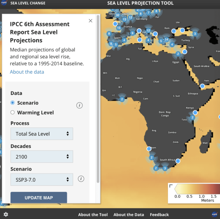 High School Simulations - Sea Level Rise Projections High School Simulations - Sea Level Rise Projections