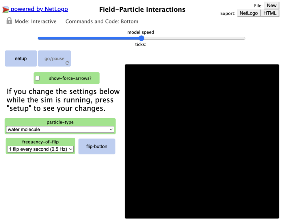High School Simulations - Field-Particle Interactions