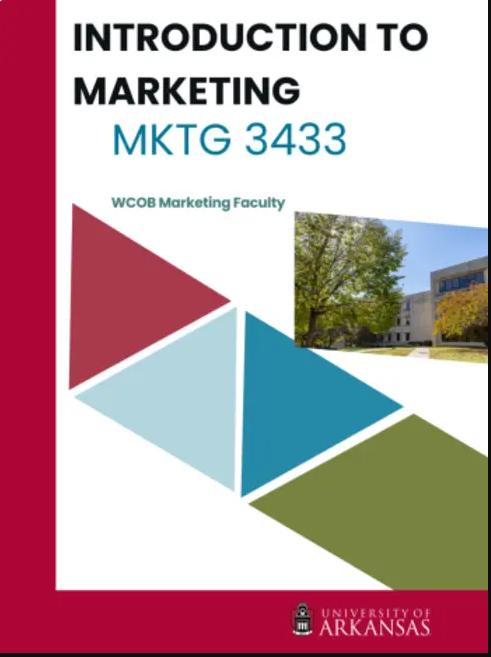 Introduction to Marketing – MKTG 3433