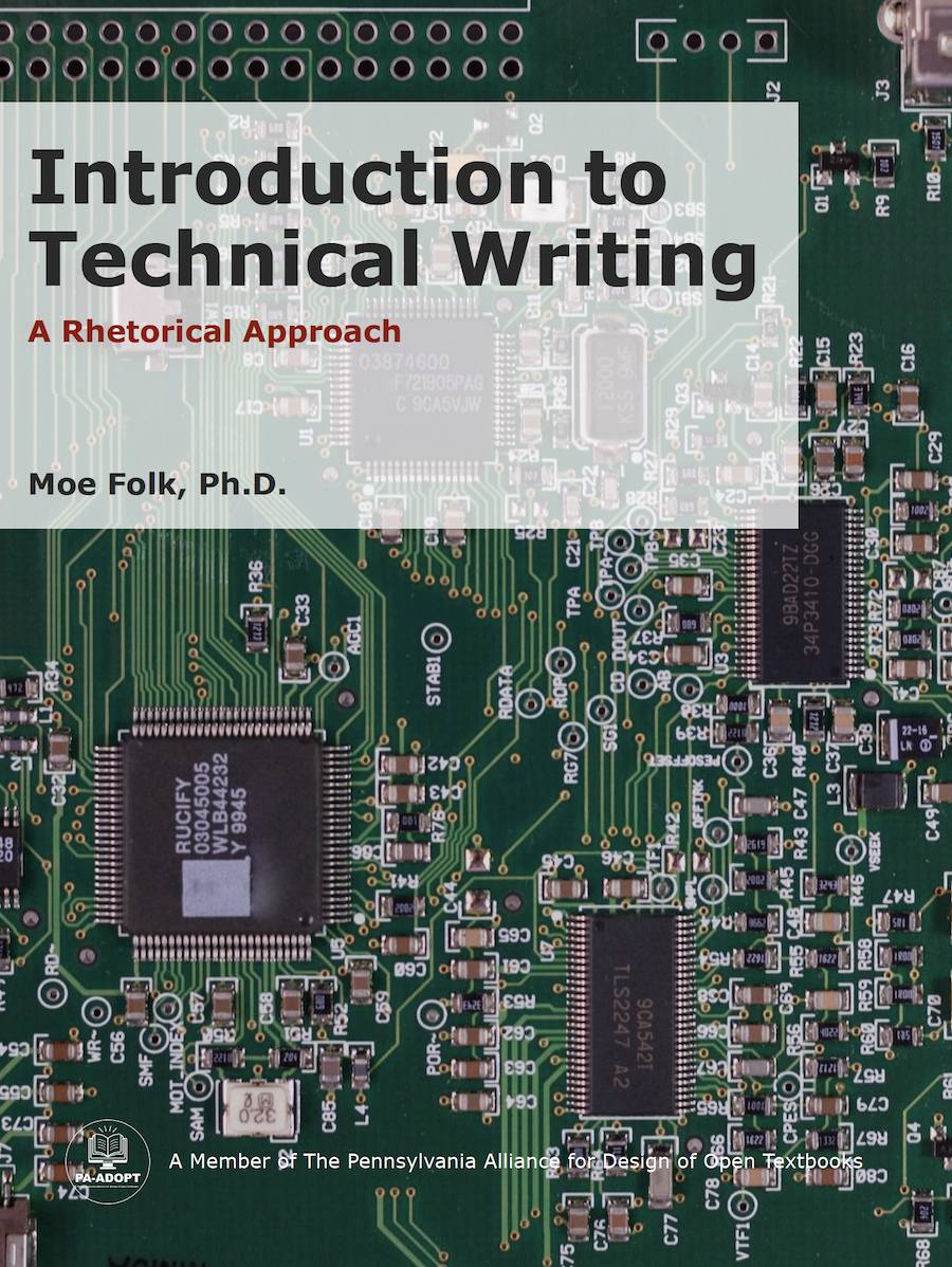 Introduction to Technical Writing: A Rhetorical Approach Introduction to Technical Writing: A Rhetorical Approach