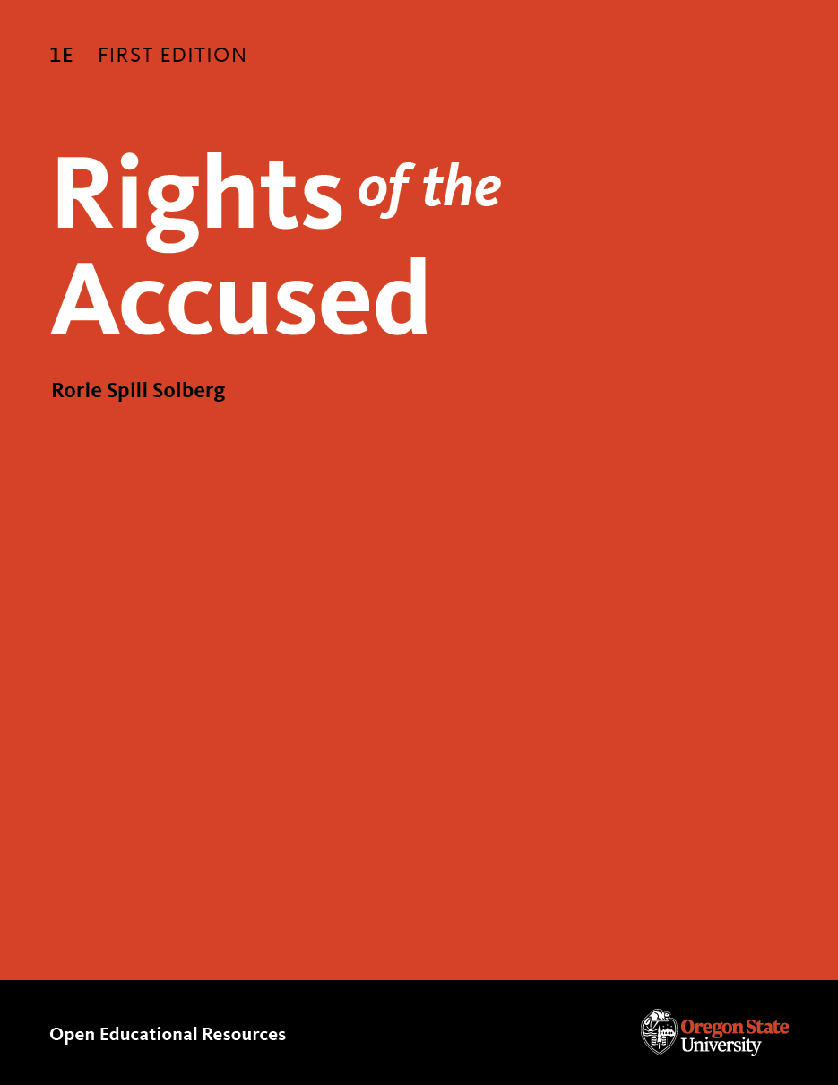 Rights of the Accused Rights of the Accused